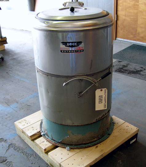 BOCK 20" Diameter Extractor, Model BC150 80085,